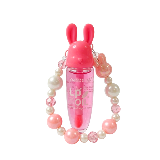 Bunny Lip Oil Keychain