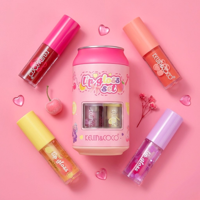 Kevin & Coco Soda Lip Gloss set