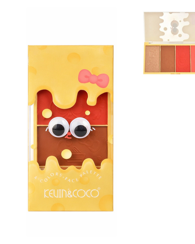 Kevin y coco | Cheese Avocado Palette 4 color