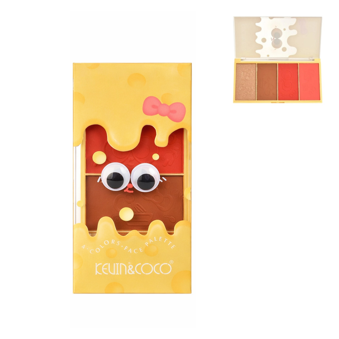 Kevin y coco | Cheese Avocado Palette 4 color