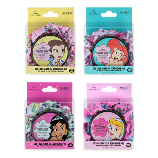 Mad Beauty  – Princess Gel Face Mask & Scrunchie Duo
