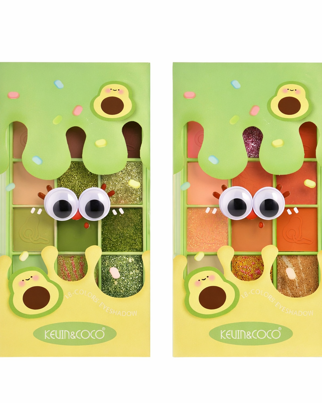 Kevin y coco | Cheese Avocado Palette 18 color