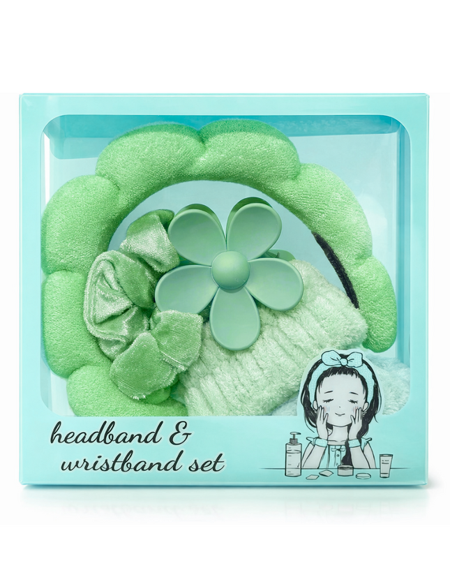 Beauty set - Headband & wristband