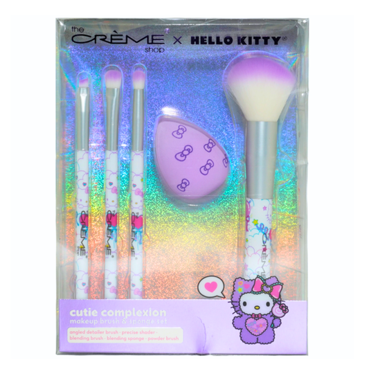 The creme shop| Hello Kitty makeup Brush & sponge set