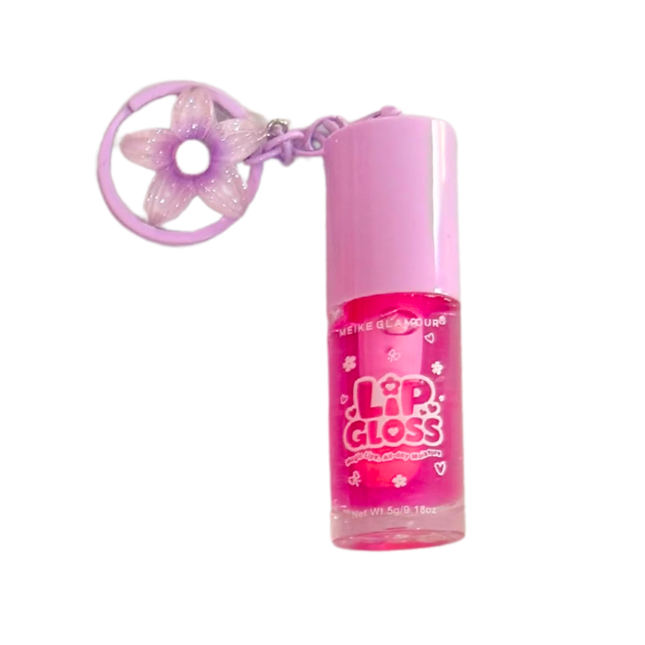 Lip gloss flower Keychain