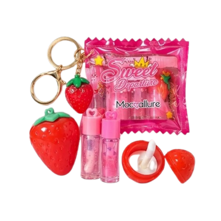 Sweet strawberry Lip Set