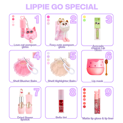 Lippie bag GO Special (5 items)