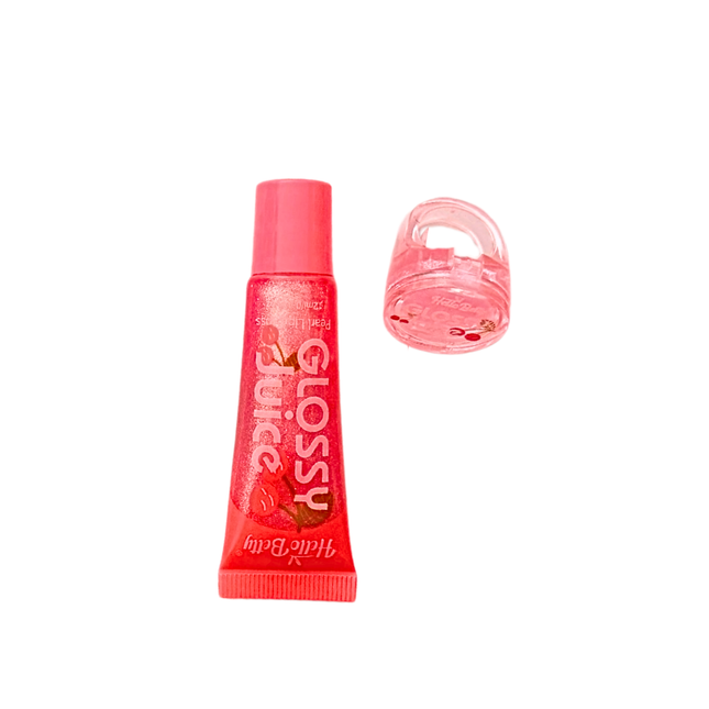 Glossy Juice Lip Gloss Set with Ring