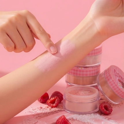Meike Glamour Raspberry Loose Powder