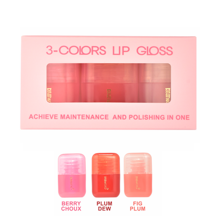 Kevin y Coco|Gilded Muse Lip Gloss Trio