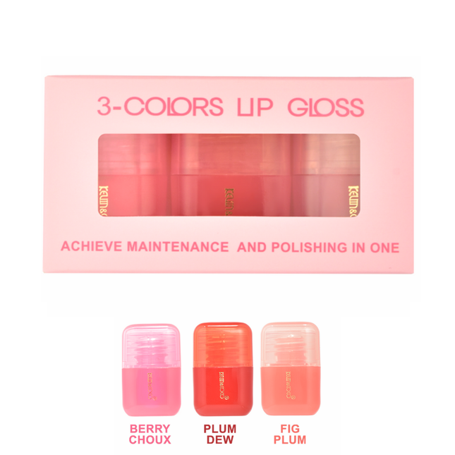 Kevin y Coco|Gilded Muse Lip Gloss Trio