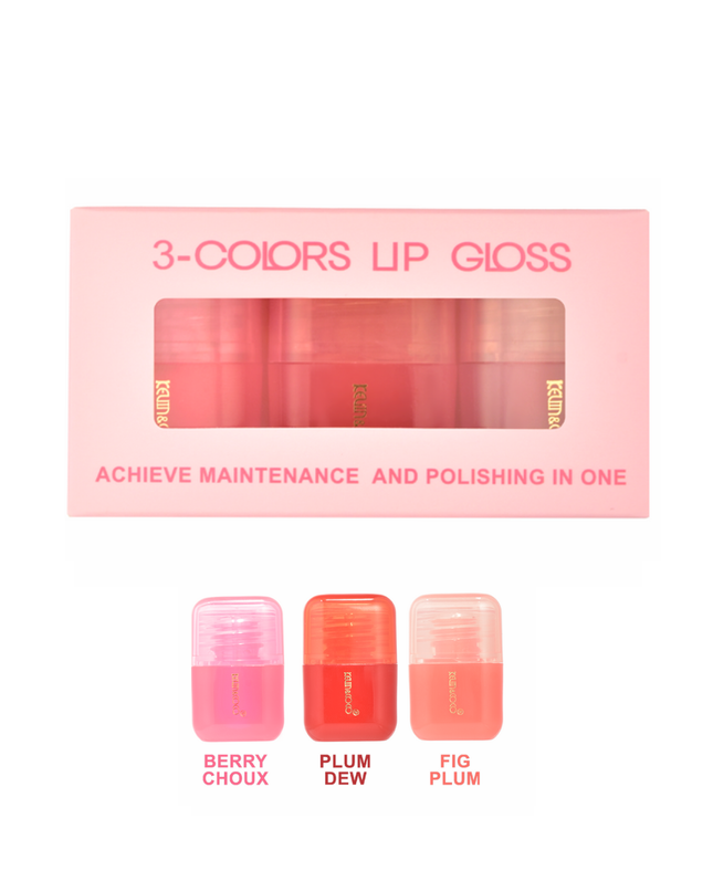 Kevin y Coco|Gilded Muse Lip Gloss Trio