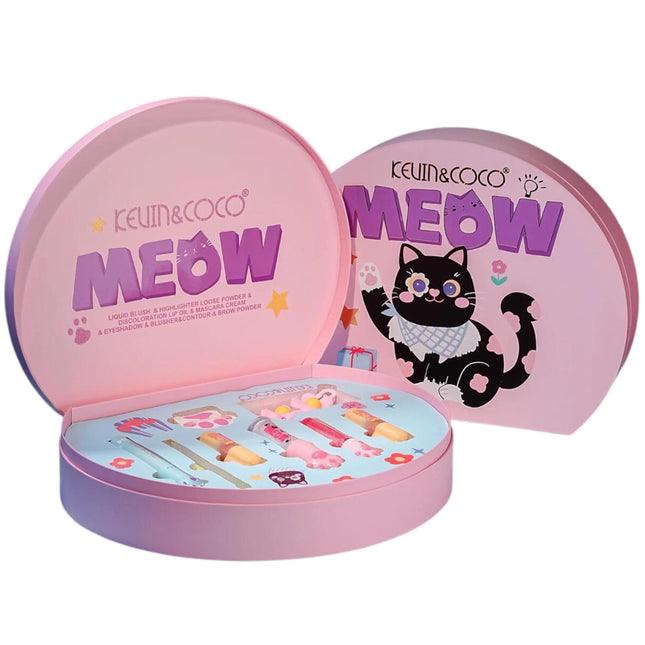Kevin & Coco |"MEOW" Ultimate Cat-Themed Makeup Collection.